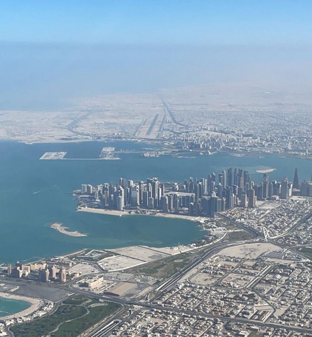 Doha: Tour aéreo sobre Doha (hasta 3 pasajeros)