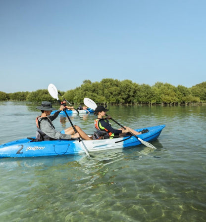 Doha : expérience de kayak dans les mangroves sur l'île violette d'Al Khor