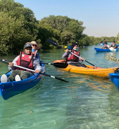 Doha : expérience de kayak dans les mangroves sur l'île violette d'Al Khor