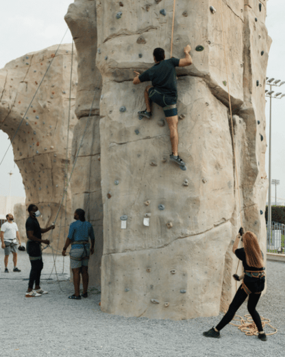 Doha: Rock Climbing Experience