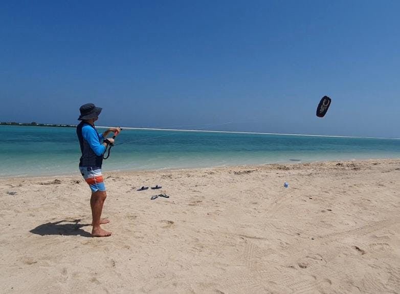 Doha: Kitesurfing Zero to Hero!