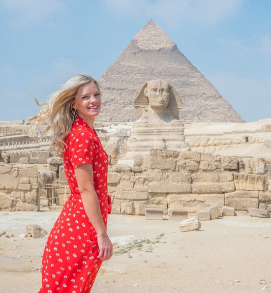 Z Hurghady: całodniowy Kair, piramidy w Gizie i wycieczka z przewodnikiem po muzeum