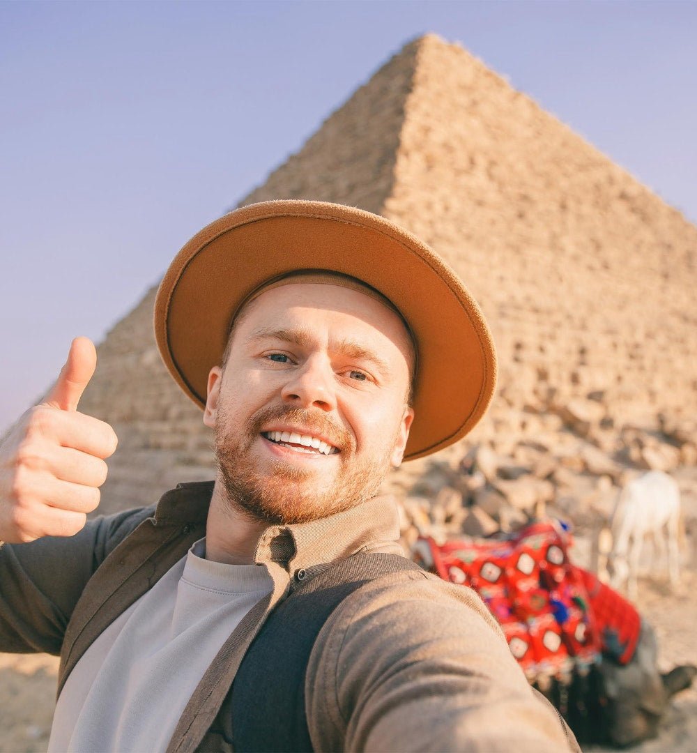De Hurghada: excursão guiada de dia inteiro ao Cairo, pirâmides de Gizé e museu