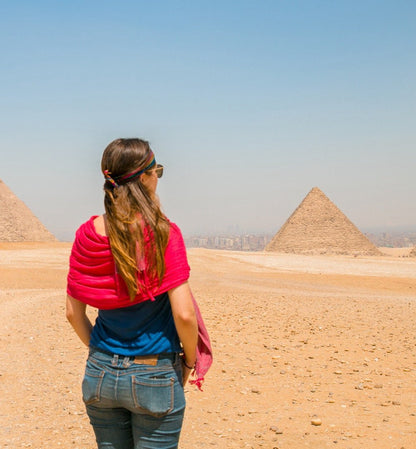 De Hurghada: excursão guiada de dia inteiro ao Cairo, pirâmides de Gizé e museu