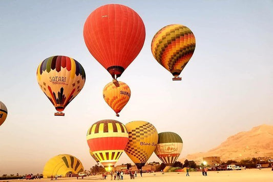 Luksor: poranny lot balonem na ogrzane powietrze