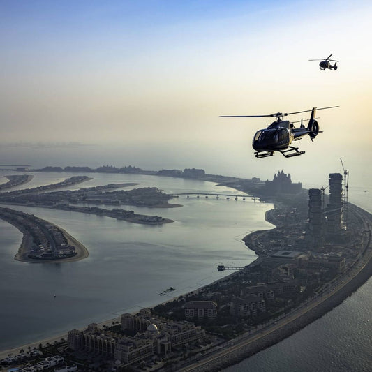 Dubai: passeio turístico de helicóptero saindo de The Palm