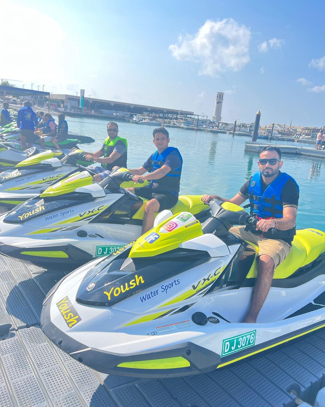 Dubaï : expérience combinée jet ski et flyboard à Dubaï