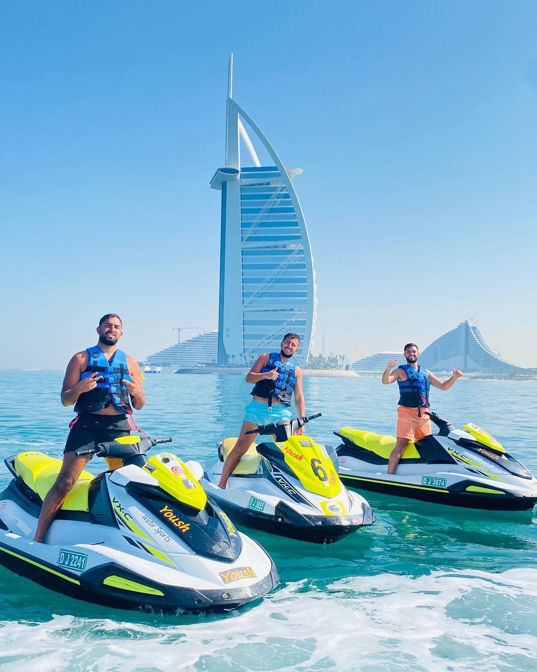Dubaï : expérience combinée jet ski et flyboard à Dubaï