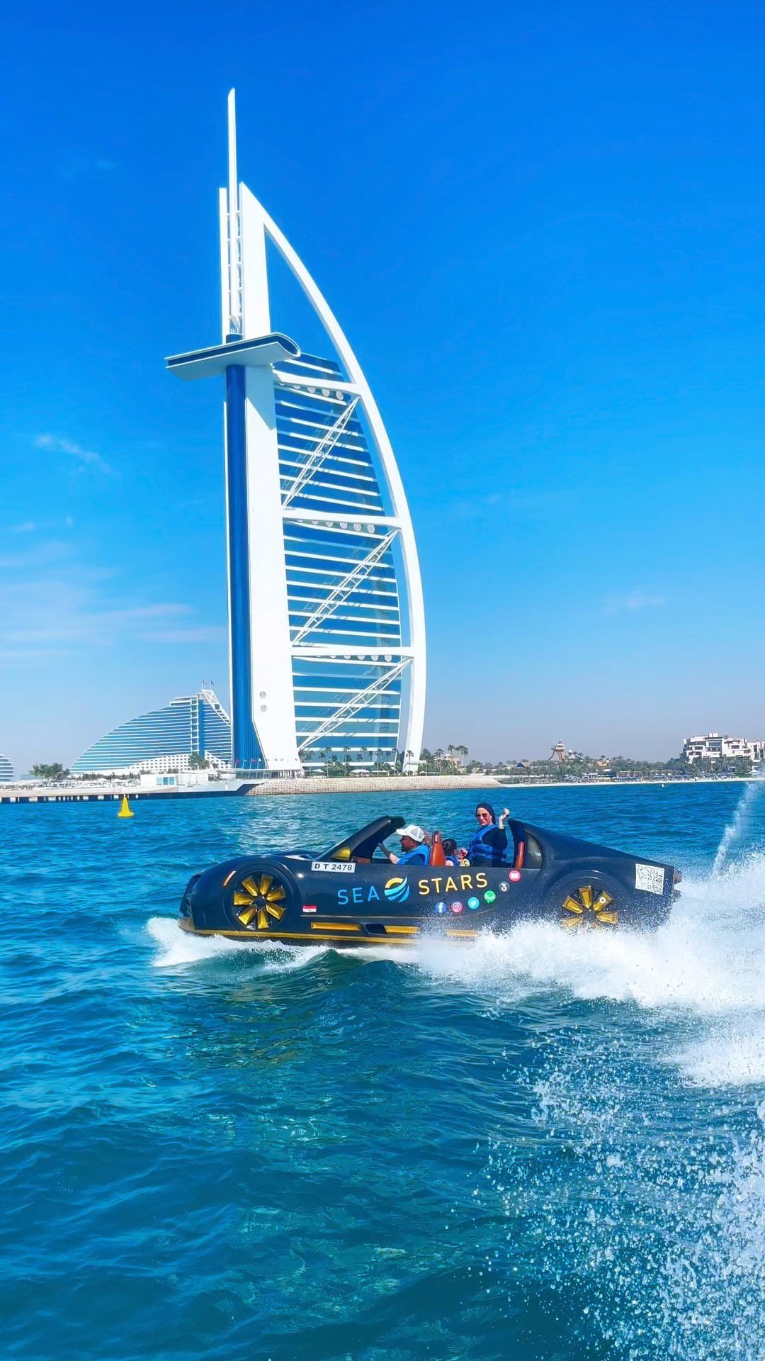 Dubai: passeio de jetcar no Burj Al Arab