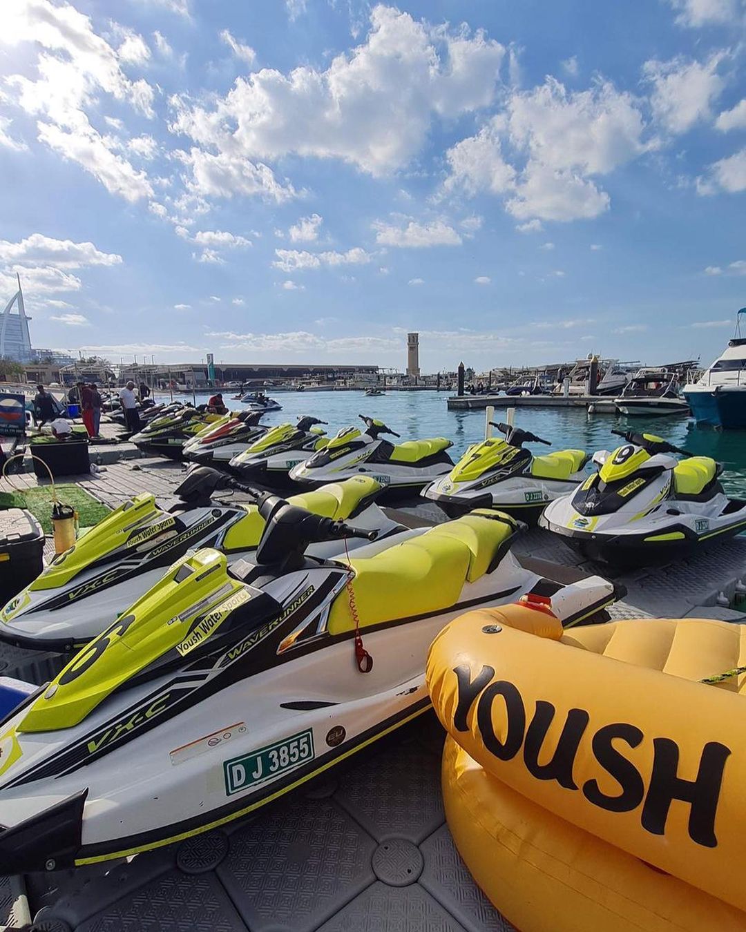 Dubai: Atlantis the Palm & Burj Al Arab Jet Ski Tour