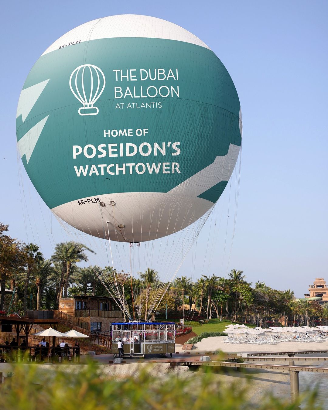 Dubai: O Balão de Dubai no Atlantis