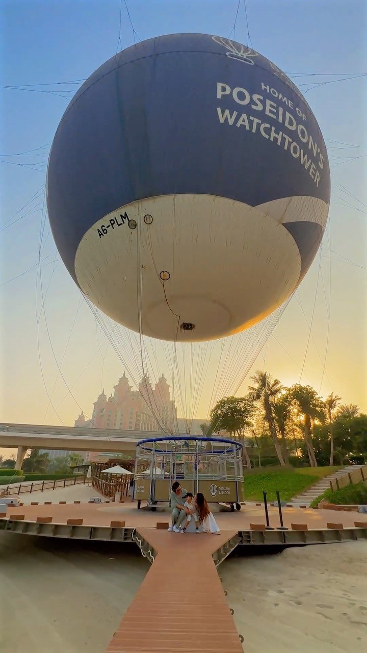 Dubai: O Balão de Dubai no Atlantis