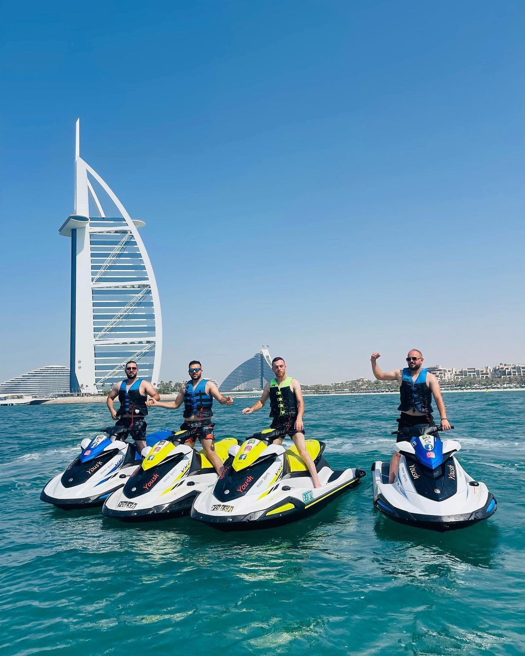 Dubai: Atlantis the Palm & Burj Al Arab Jet Ski Tour