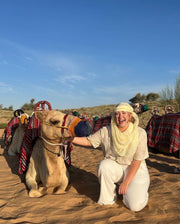 Dubaï : Safari nocturne à dos de chameau dans le désert, dîner traditionnel et petit-déjeuner