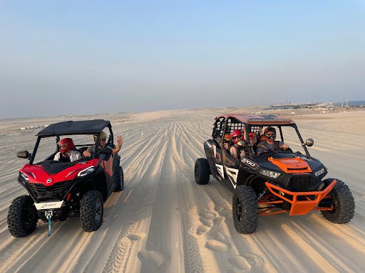 Doha : aventure en buggy dans les dunes sans chauffeur dans le désert Sealine du Qatar