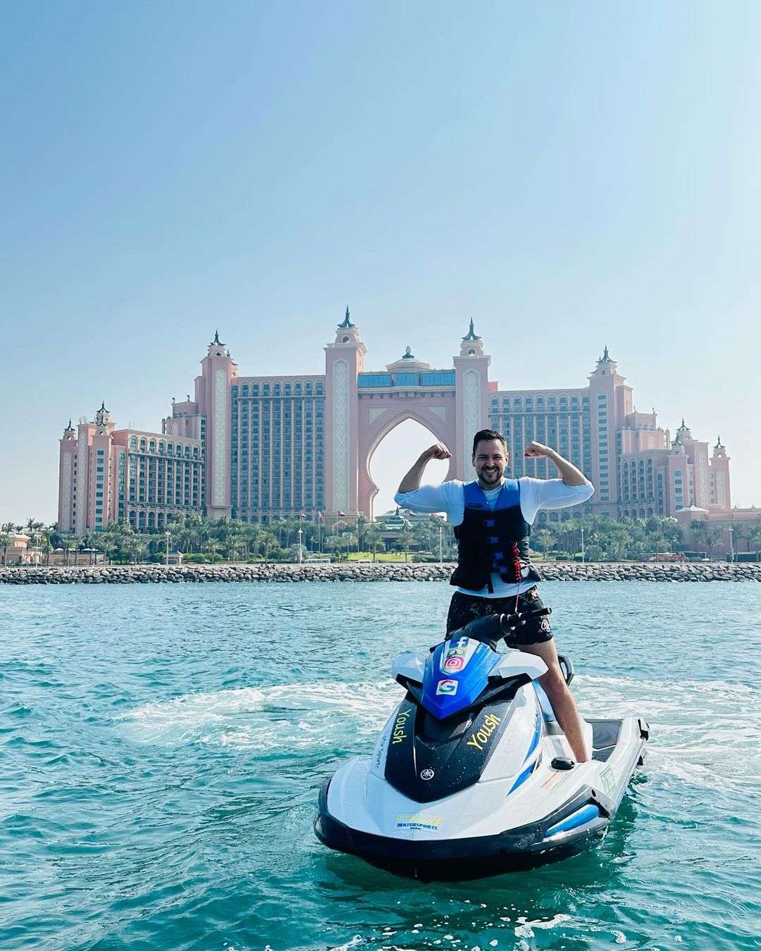 Dubai: Atlantis the Palm & Burj Al Arab Jet Ski Tour