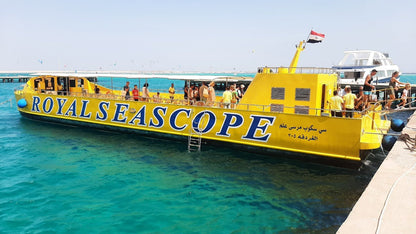 Hurghada: U-Boot-Kreuzfahrt mit dem Royal Seascope Glass Boat und Schnorcheln