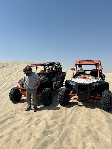 Doha : aventure en buggy dans les dunes sans chauffeur dans le désert Sealine du Qatar