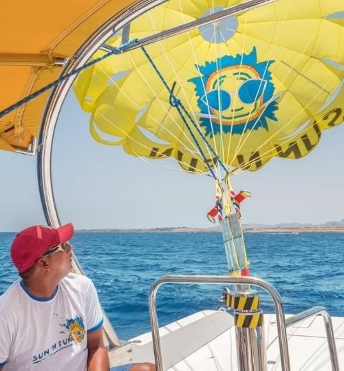 Sharm El Sheikh: aventura em mega esportes aquáticos