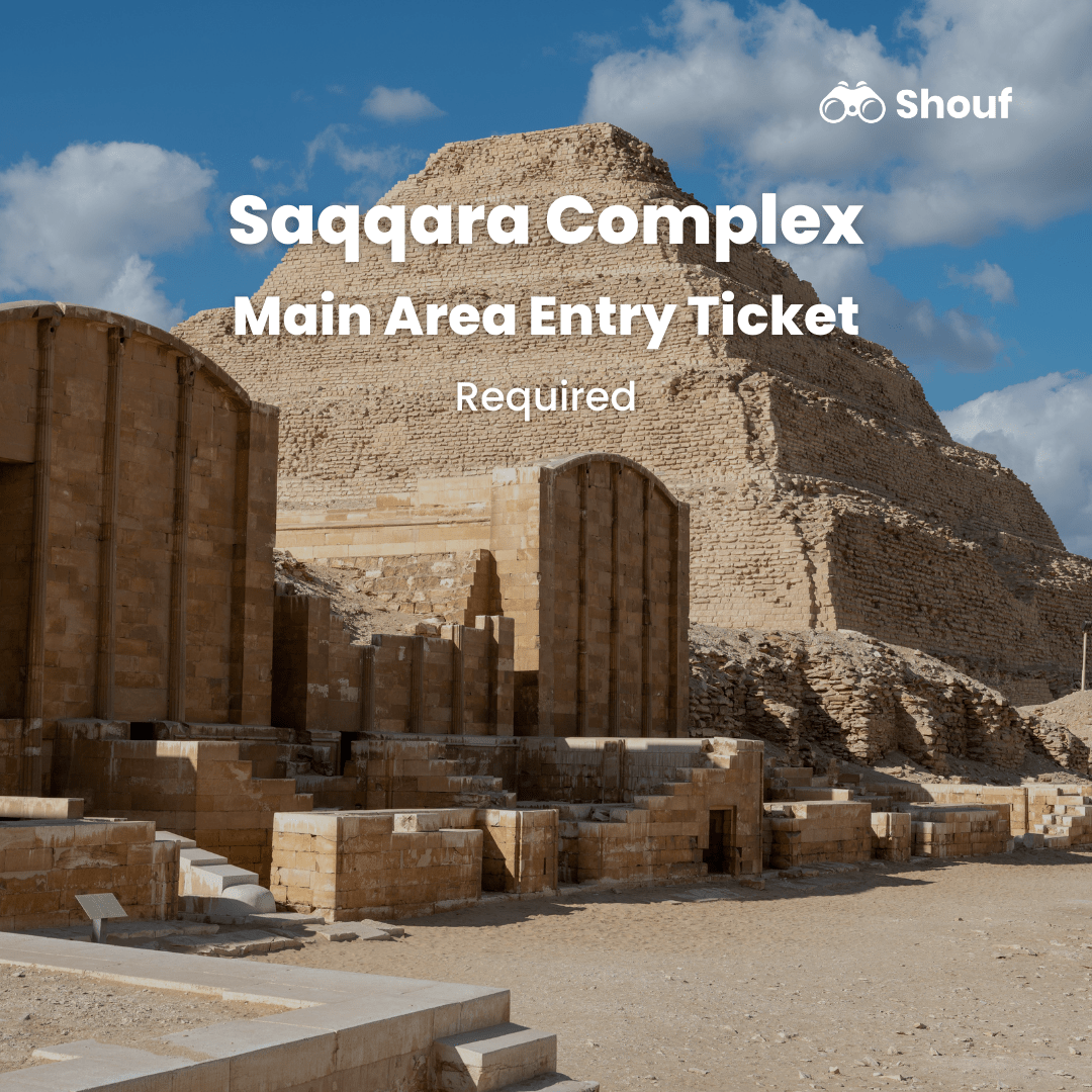 Cairo: Bilete de intrare la Complexul Saqqara fără cozi