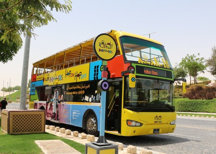Doha: biglietto per l'autobus hop-on hop-off da 24 ore con audioguida
