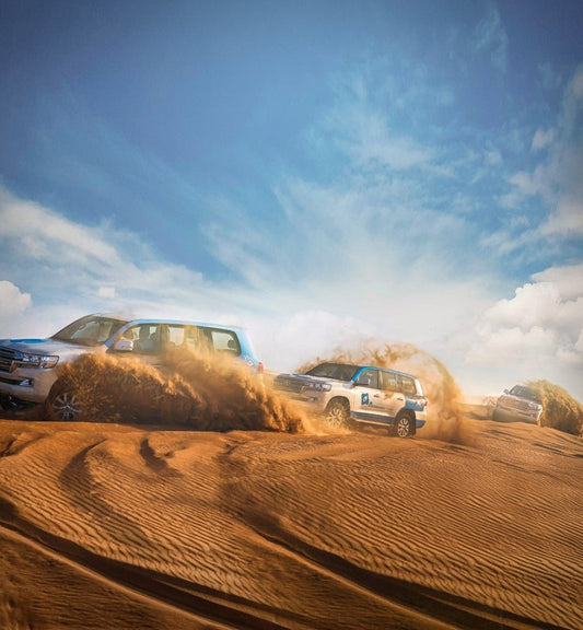 Dubai: Half-Day Desert Safari, Dune Bashing, Sand Boarding, and Camel Ride