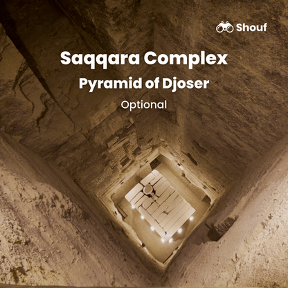 Cairo: Bilete de intrare la Complexul Saqqara fără cozi