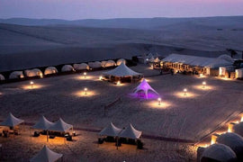 Doha: Esperienza di Campeggio nel Deserto con Cena BBQ e Osservazione delle Stelle