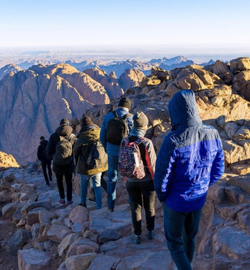 Von Sharm: Wanderung zum Berg Moses, Sonnenaufgang und Klosterbesuch
