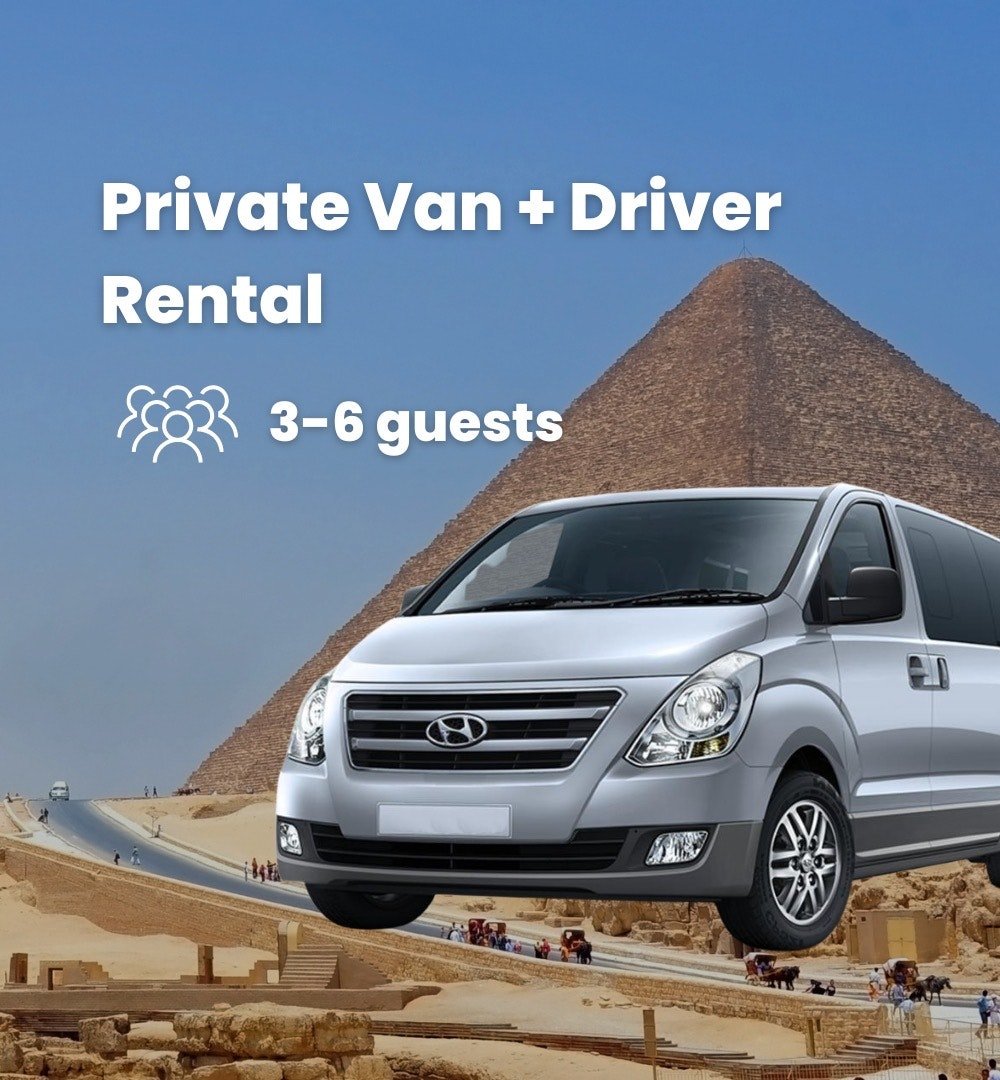 Cairo: Full Day Private Car or Van Rental with Driver