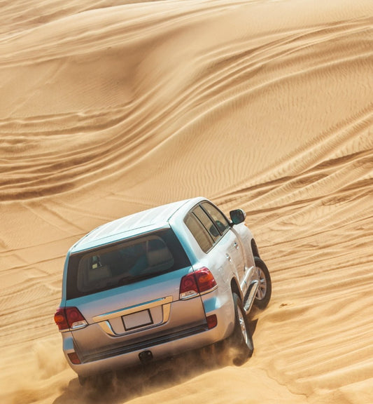 Doha : safari d'une journée dans le désert, exploration des dunes, excursion en mer intérieure et dîner barbecue