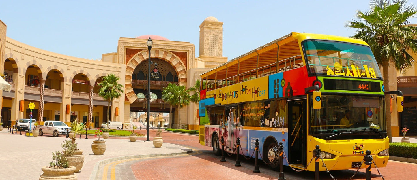 Doha: biglietto per l'autobus hop-on hop-off da 24 ore con audioguida