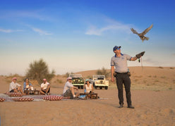 Dubaï : Safari nocturne à dos de chameau dans le désert, dîner traditionnel et petit-déjeuner