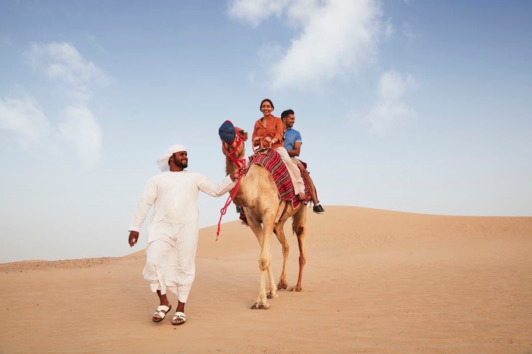 Dubai: kameelwoestijnsafari en traditioneel diner