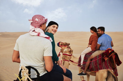 Dubai: kameelwoestijnsafari en traditioneel diner