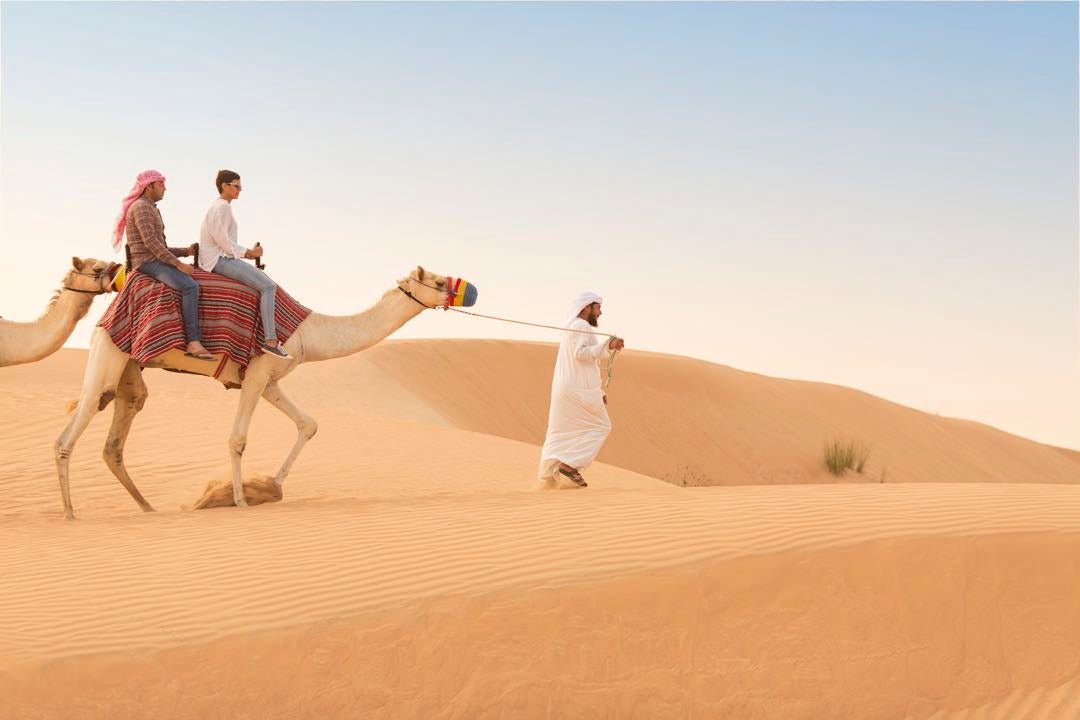 Dubai: kameelwoestijnsafari en traditioneel diner