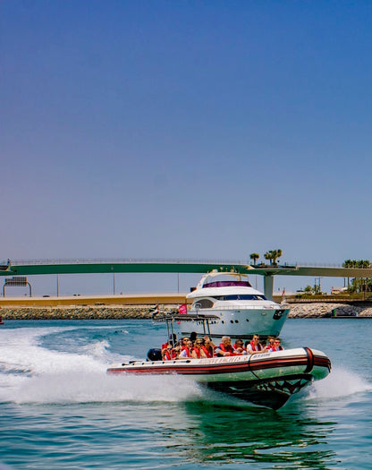 Dubai: Speedboat Tour Marina, Atlantis, Palm & Burj Al Arab