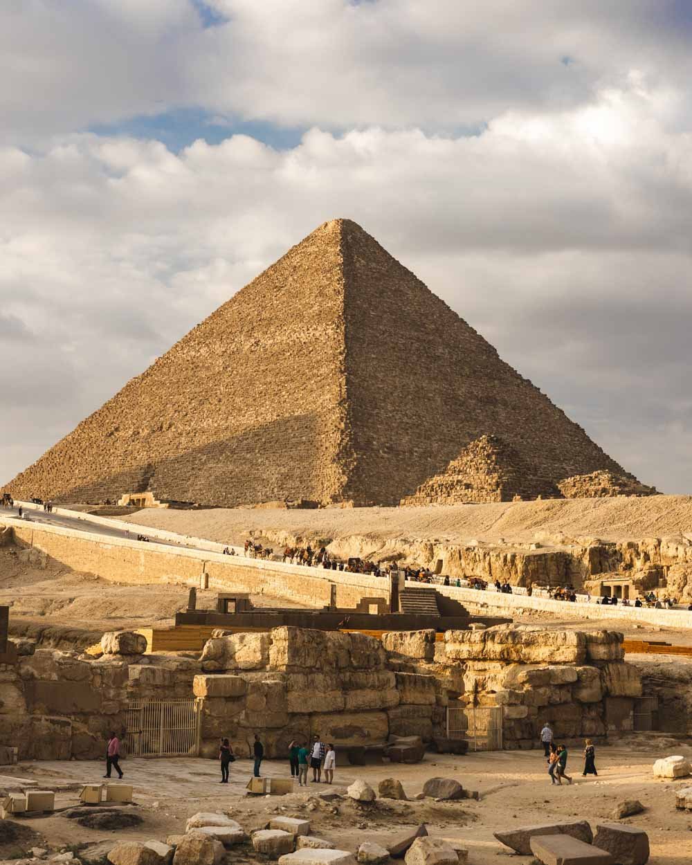 Billets d'entrée coupe-file pour les pyramides de Gizeh