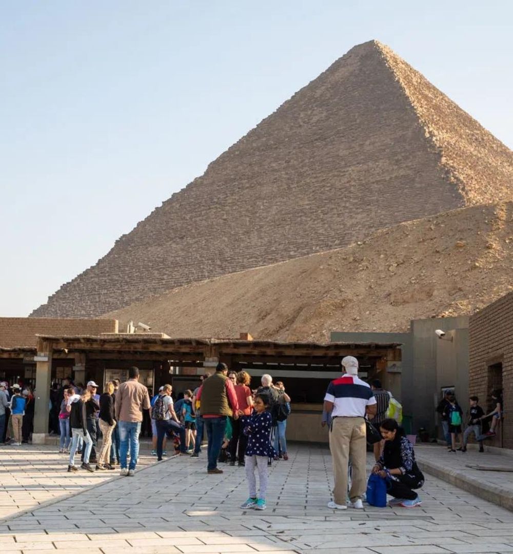 Pyramids of Giza Plateau