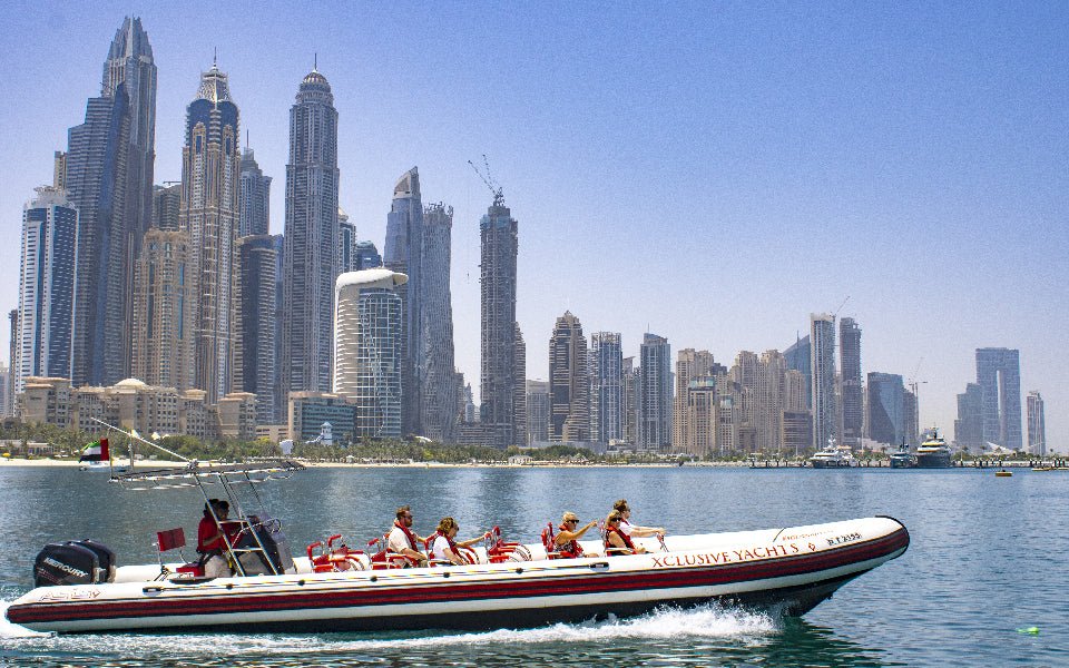 Dubai: Speedboat Tour Marina, Atlantis, Palm & Burj Al Arab