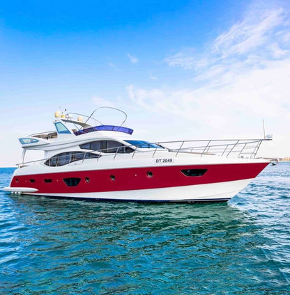 Dubai: Lana 62 Fuß Luxusyacht, Privatvermietung