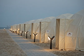 Doha: Esperienza di Campeggio nel Deserto con Cena BBQ e Osservazione delle Stelle