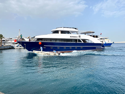 Hurghada: Prywatna wycieczka łodzią Elyazia z rurką z lunchem i napojami bezalkoholowymi