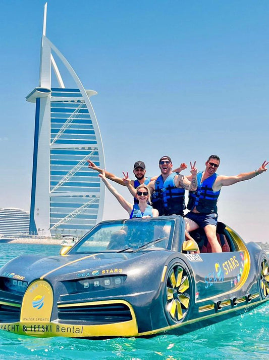 Dubaj: Przejażdżka jetcarem w Burj Al Arab