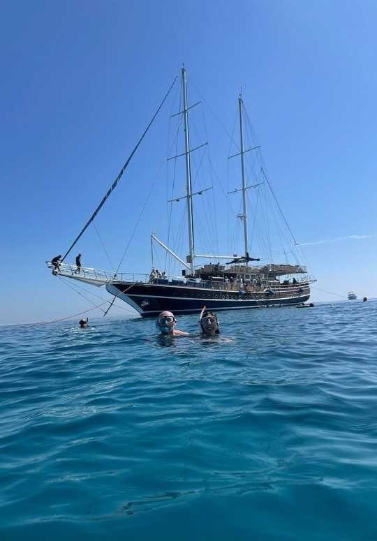 Sharm El Sheikh: snorkeltrip naar Ras Mohamed en het Witte Eiland aan boord van een luxe jacht
