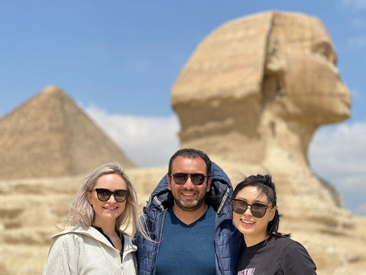 Cairo: Ancient Giza Pyramids, Sphinx and Papyrus Museum Private Guided VIP Tour