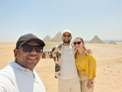 Kairo: Halvdagstur til pyramidene i Giza og sfinksen