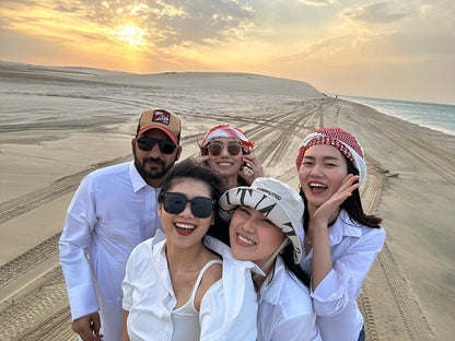 Doha: Full-Day Desert Safari, Dune Bashing, Inland Sea Trip and BBQ Dinner