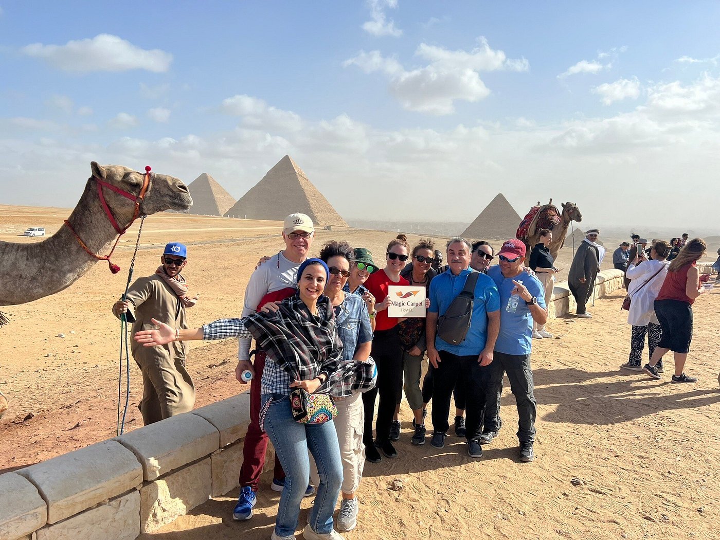 Gizeh en une journée : visite des pyramides de Gizeh, du Sphinx, de Saqqara et du GEM