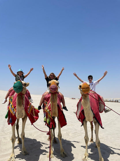 Doha : safari d'une journée dans le désert, exploration des dunes, excursion en mer intérieure et dîner barbecue
